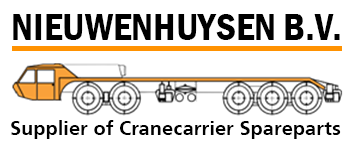 Suppliers of cranecarrier spareparts - Nieuwenhuysen